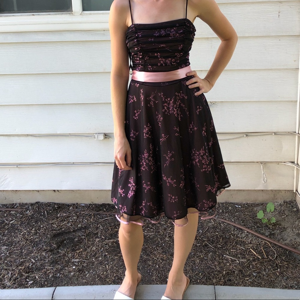 Black short formal